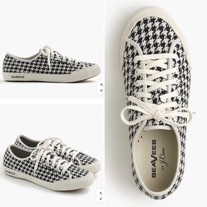 Seavees for J.Crew Houndstooth Sneakers